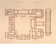 Winter Palace. The Plan of the First Floor second Floor USA - Hermitage